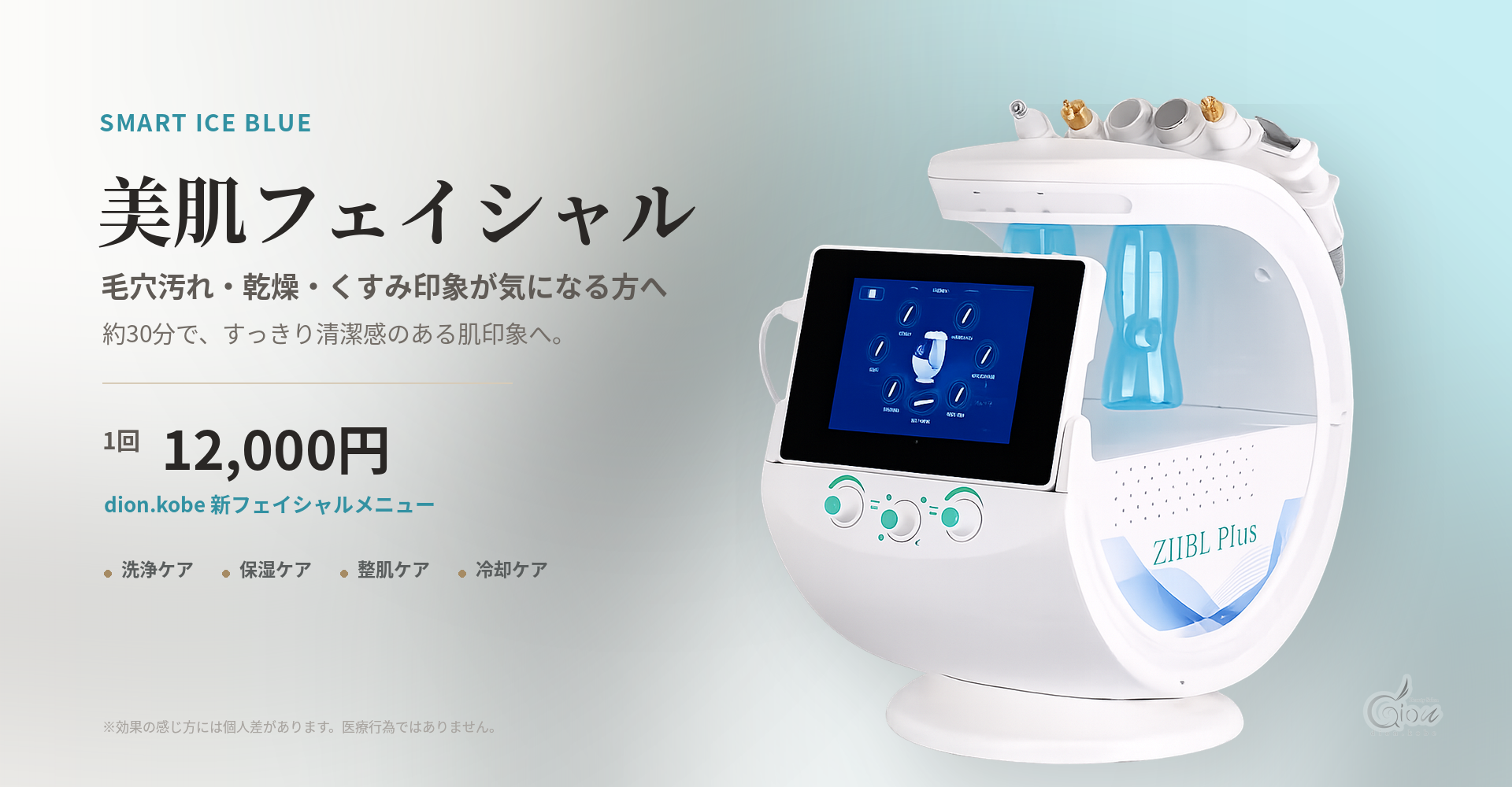SMART ICE BLUE 美肌フェイシャル